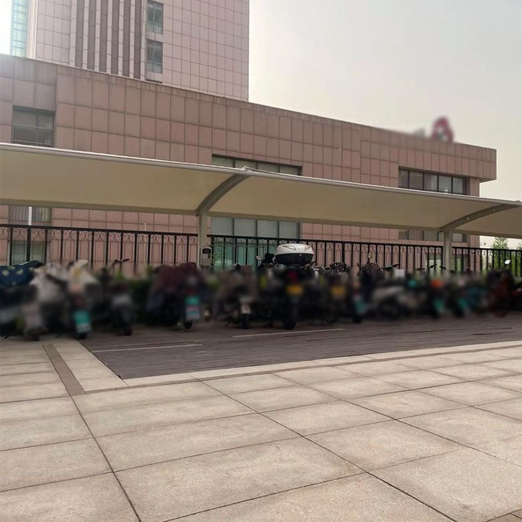 华阴市膜结构电动车棚